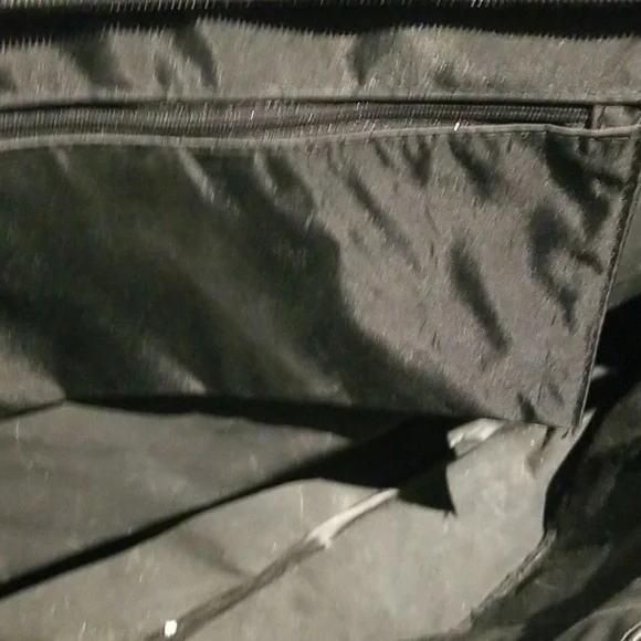 EUC Hawaiian Island handled bag zip top/inside zipped pocket 2 slide in pockets - Picture 7 of 11